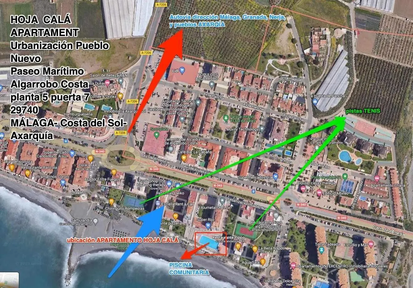 Hoja Cala Apartment Algarrobo
